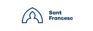 Logotipo Sant Francesc azul